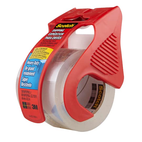 Scotch&#xAE; Heavy Duty Shipping Packaging Tape With Dispenser